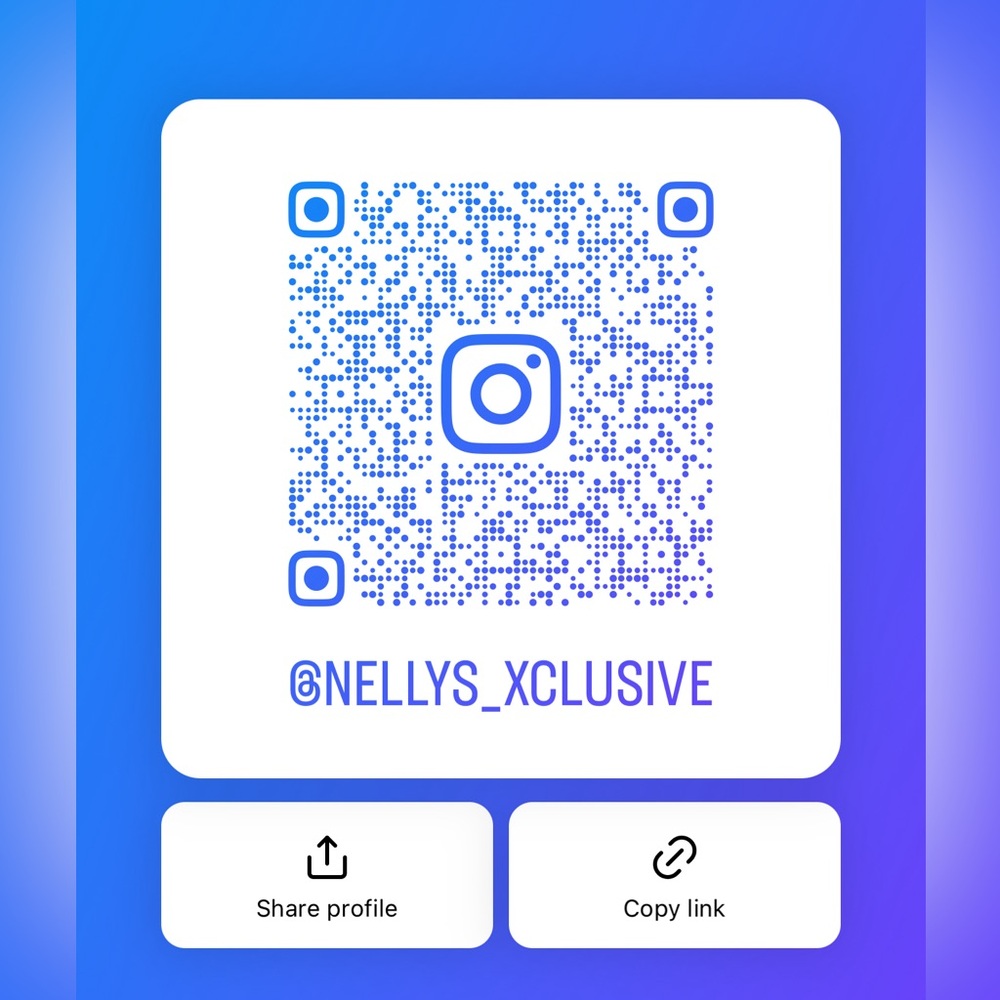 Follow me on Instagram @ Nellys_Xclusive